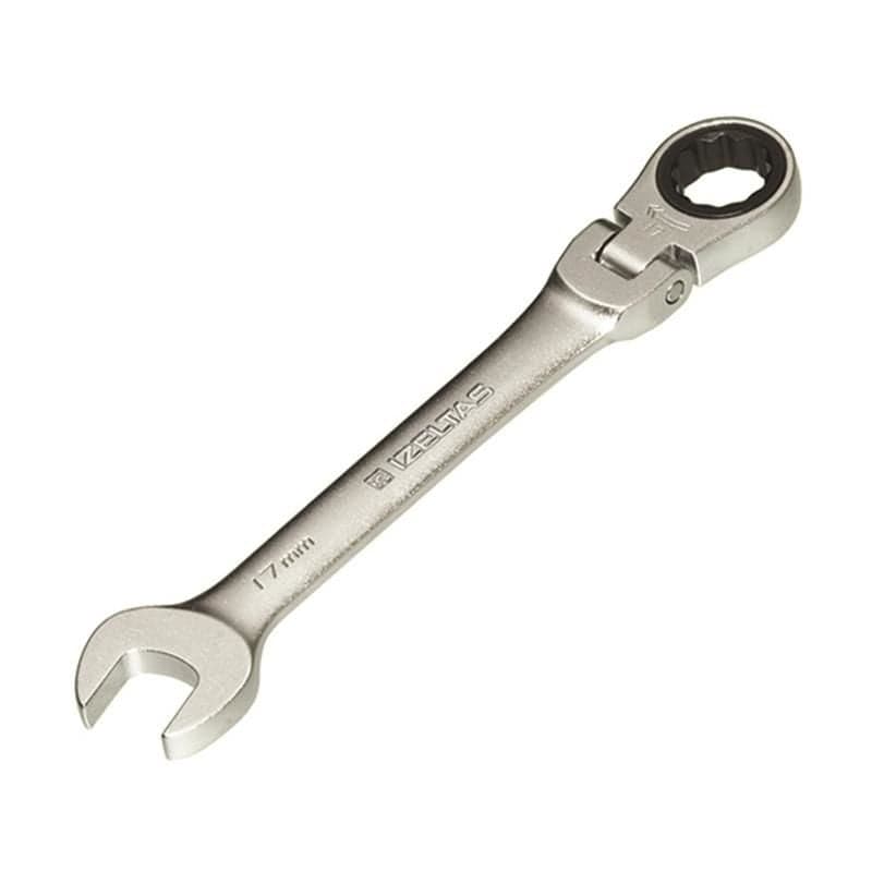 İzeltaş Mafsallı Cırcır Anahtar 18 Mm